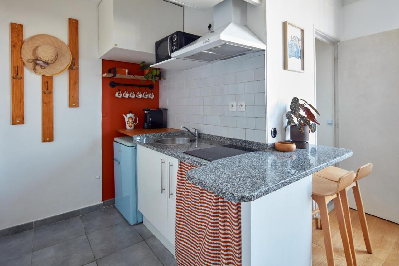 Studio Loft Design 70'S Appartamento Clichy Esterno foto